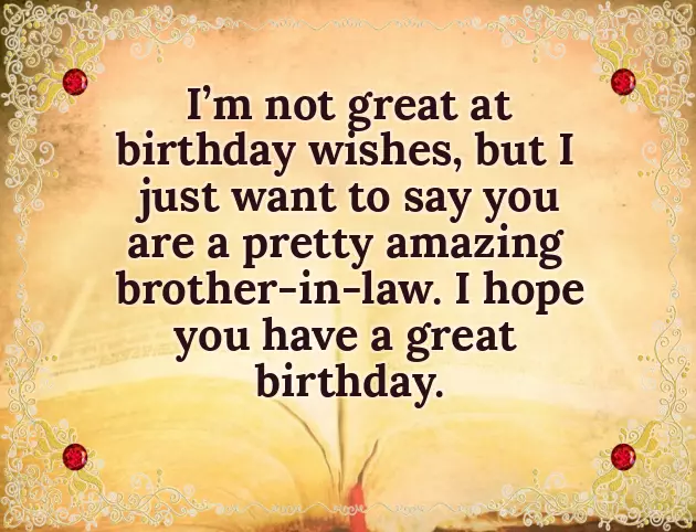 Birthday Wishes To Younger Brother In Law Birthday Wishes To Younger Brother In Law