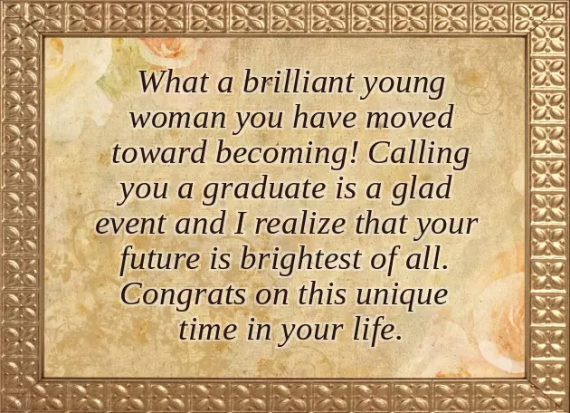 Congratulations To My Niece On Her Graduation Congratulations To My Niece On Her Graduation