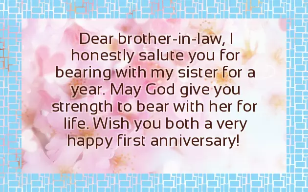 Brother In Law Anniversary Wishes