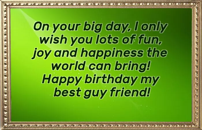 Wishing My Man A Happy Birthday