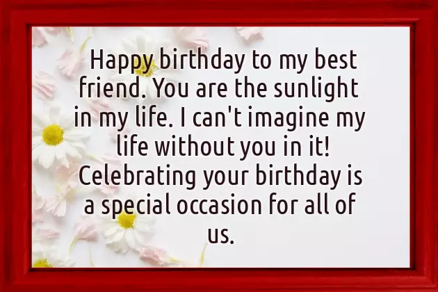 Quotes Birthday Wishes For Best Friend Female