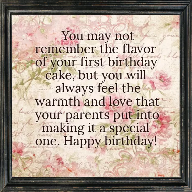 Happy Birthday For 1 Year Boy