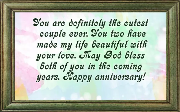 Marriage Anniversary Greetings To Parents