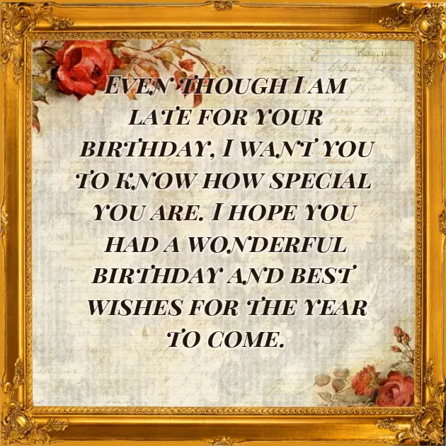 Belated Happy Birthday Wishes To Friend Belated Happy Birthday Wishes To Friend