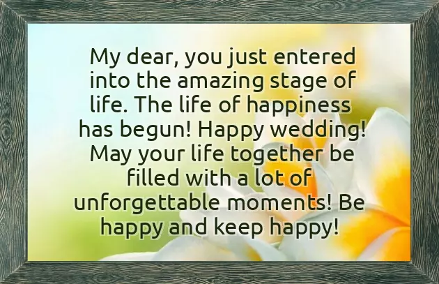 Congratulations To Both Of You