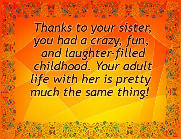 Some Lines For Sister On Her Birthday