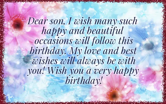 Birthday Quotes For My Child