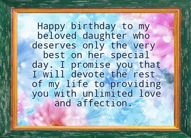 Birthday Wishes To 4 Year Girl