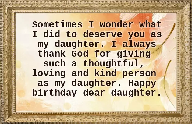 Nice Quotes For Daughter Birthday