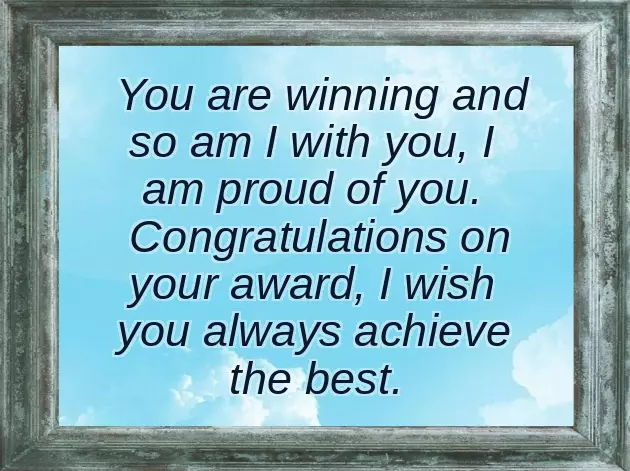 Well Deserved Award Quotes Well Deserved Award Quotes