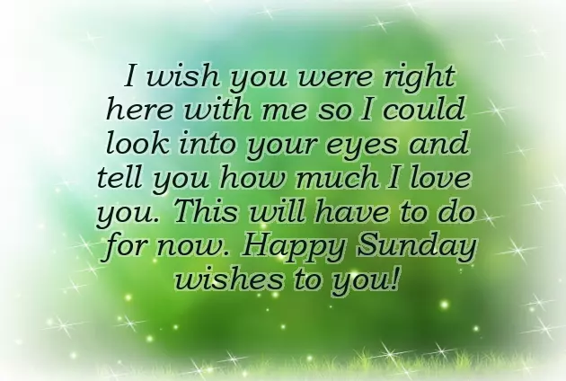 Good Morning Happy Sunday Wishes