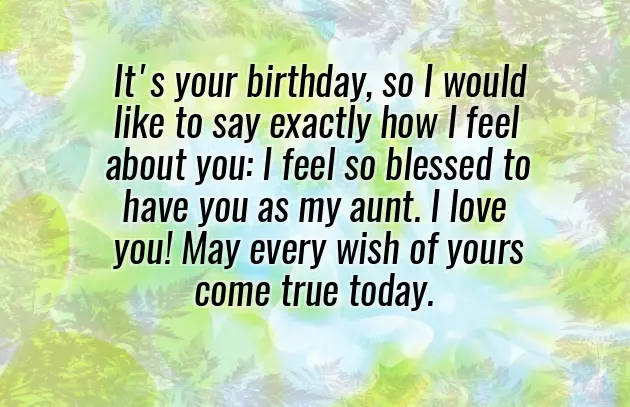 Big Aunty Birthday Wishes Big Aunty Birthday Wishes