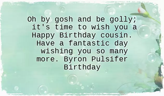 Happy Birthday Cousin Love You Happy Birthday Cousin Love You