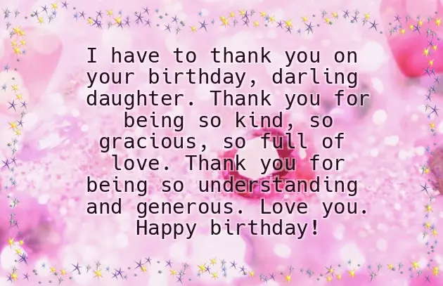Little Daughter Birthday Quotes