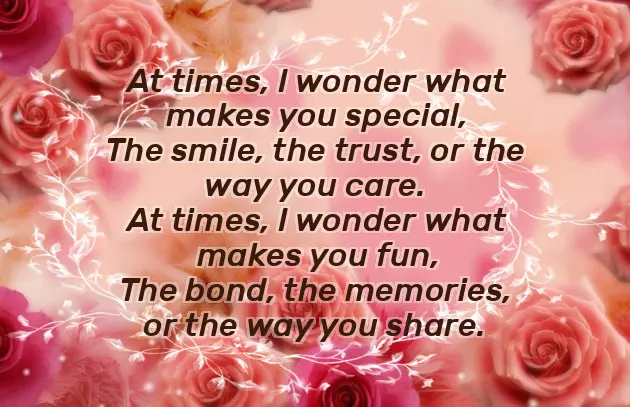 Love Poems For Friends