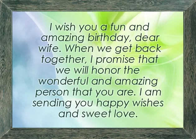 Happy Birthday My Wifey