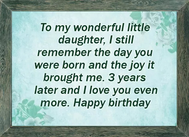 Happy 3Rd Birthday Son