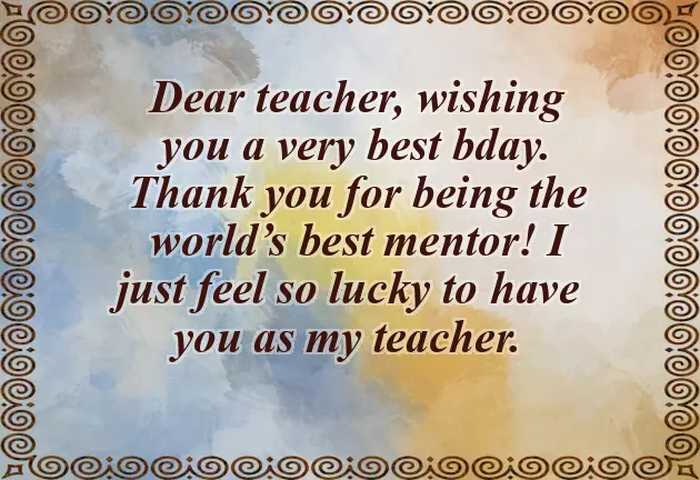 Teachers Day Wishes For Sister