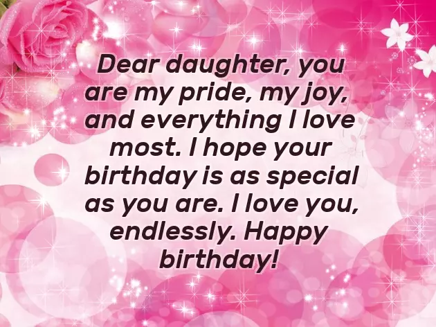 7 Year Old Daughter Birthday Quotes