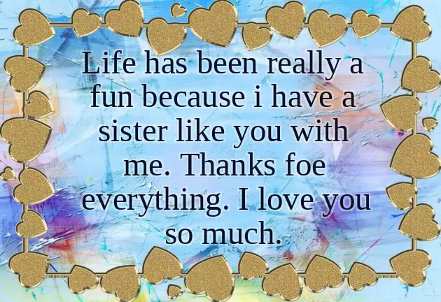 Birthday Wishes For Choti Sister