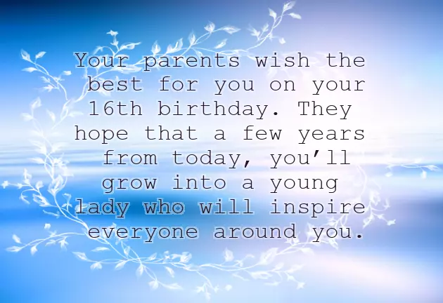 Sweet 16 Quotes