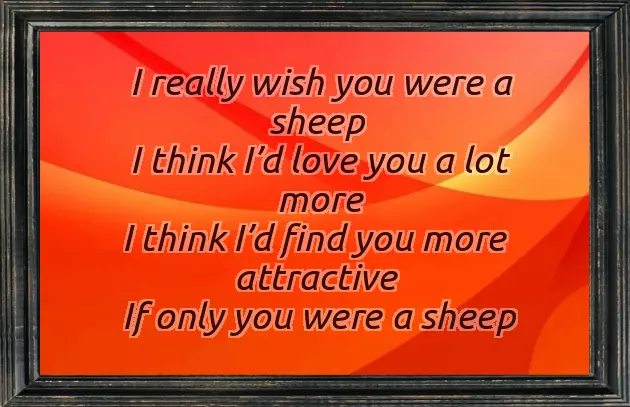 I Really Wish I Really Wish