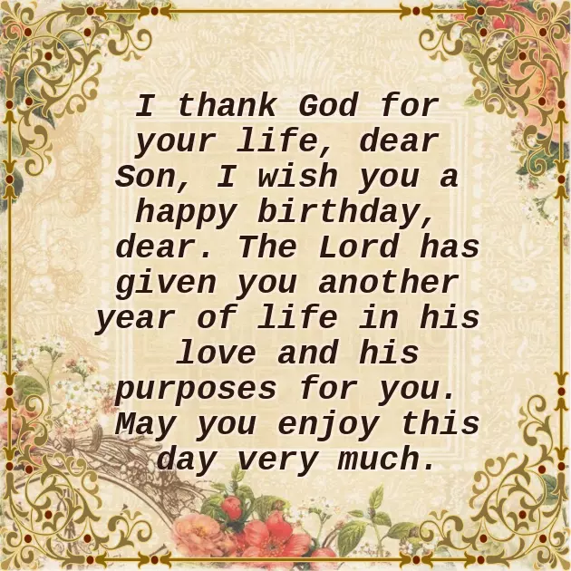 Happy Birthday Son Gif