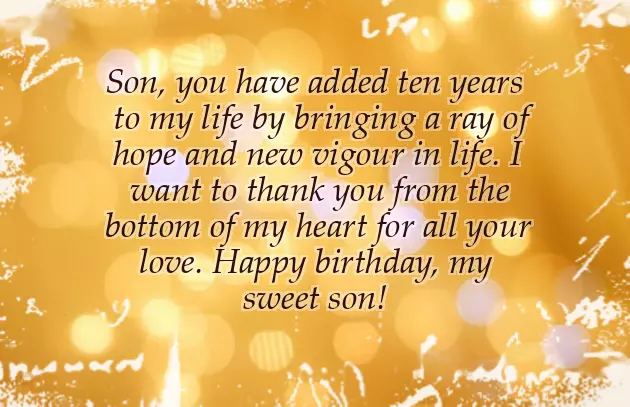 Birthday Wishes For A 10 Year Old Boy