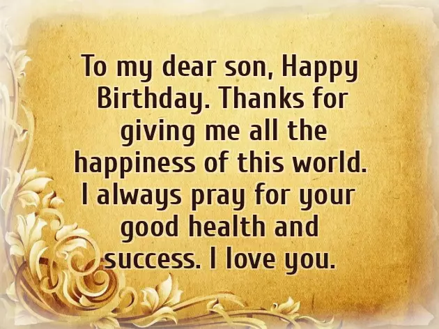 Birthday Wishes Messages For Little Boy