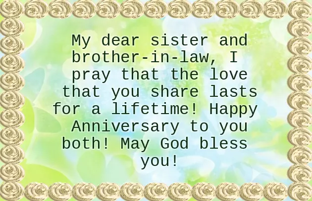 Anniversary Message For Sister Anniversary Message For Sister