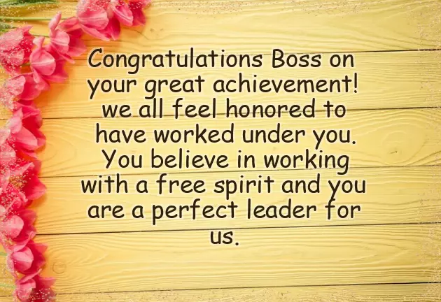 Congratulations Wishes For New Achievement