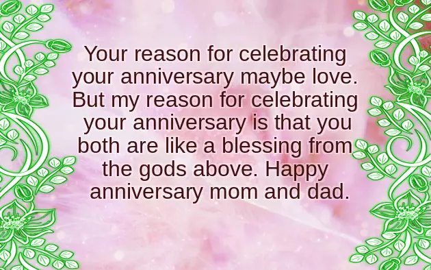 Marriage Wishes To Mom And Dad