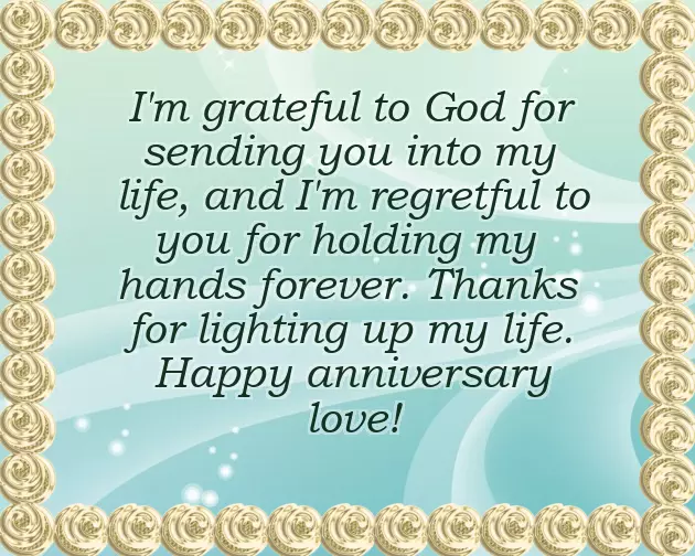 Happy Anniversary My Lovely Wife