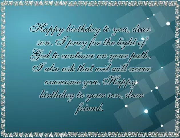 1St Birthday Wishes For Friends Baby Boy