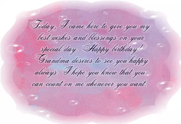 Wishes For Grandchildren