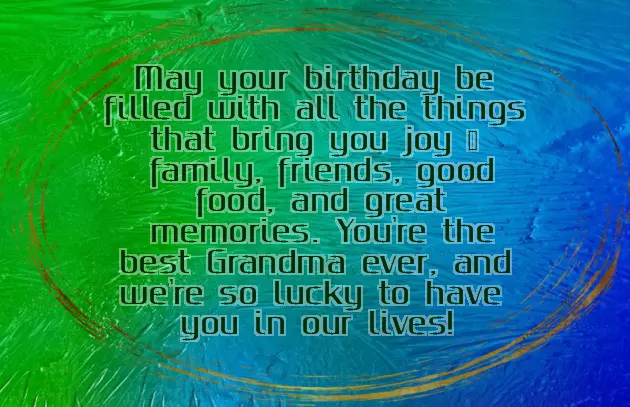 Congratulations For Grandmother