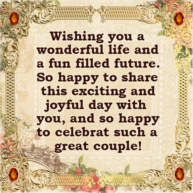 Congratulations Couple