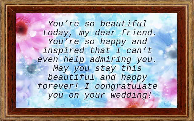 Congratulations To My