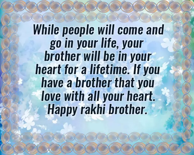 Raksha Bandhan Quotes For Sister