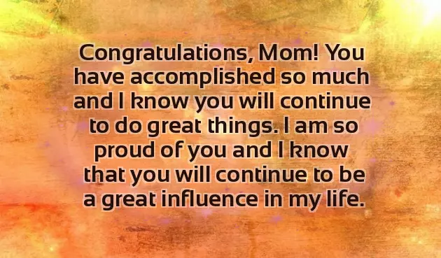 Congratulations To Father