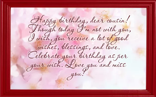 Happy Birthday To My Little Cousin Sister Happy Birthday To My Little Cousin Sister