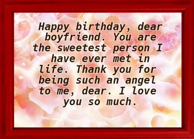 Best Birthday Wishes For My Love