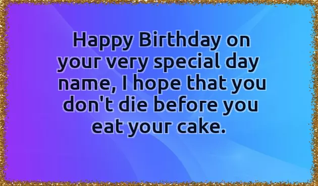 Happy Birthday Quotes With Name