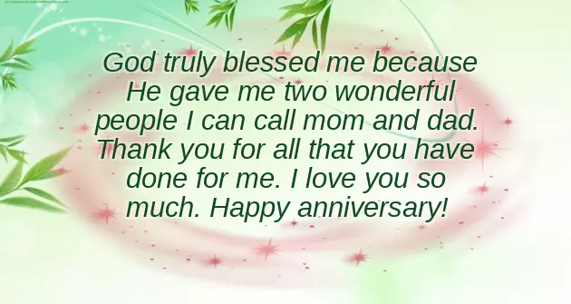 Mama Baba Anniversary Wishes
