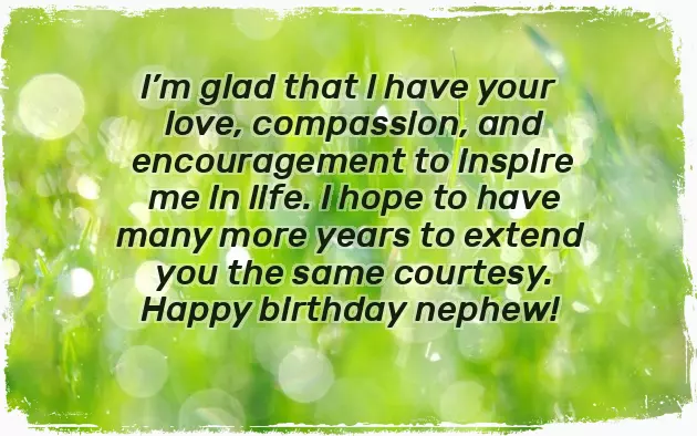 Birthday Wishes From Masi To Nephew