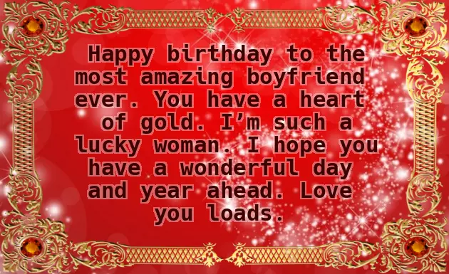 Birthday Post Boyfriend