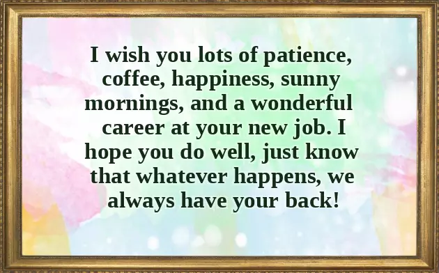 Congratulations On New Position Congratulations On New Position