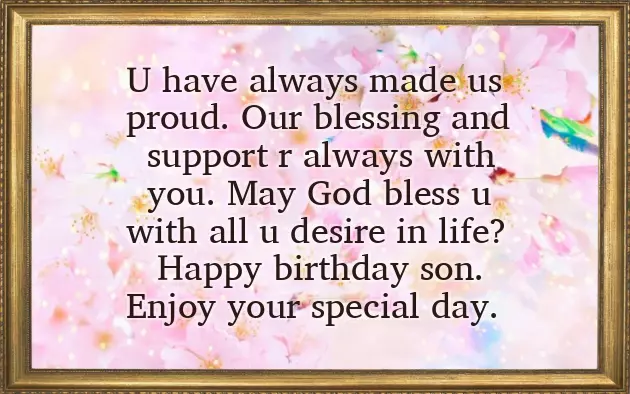 Happy Birthday Little Son Quotes