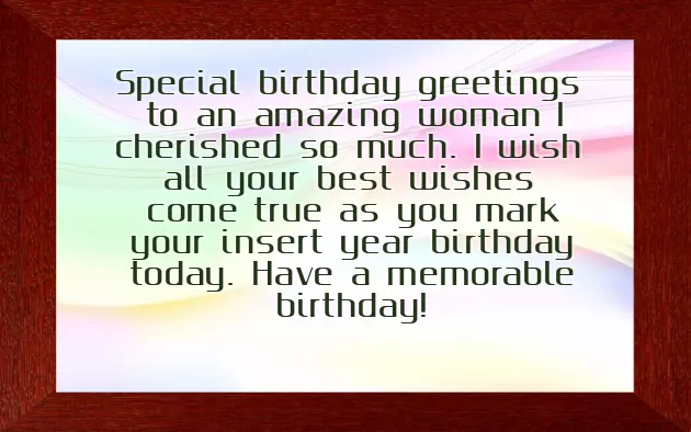 Greetings Happy Birthday To My Mother