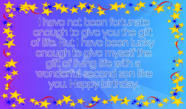 Stepson Birthday Quotes Stepson Birthday Quotes